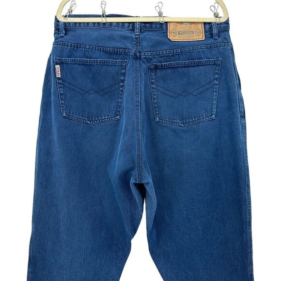 Vintage Gitano Distressed Denim Baggy Jeans Womens 36/22W Average - Picture 5 of 9